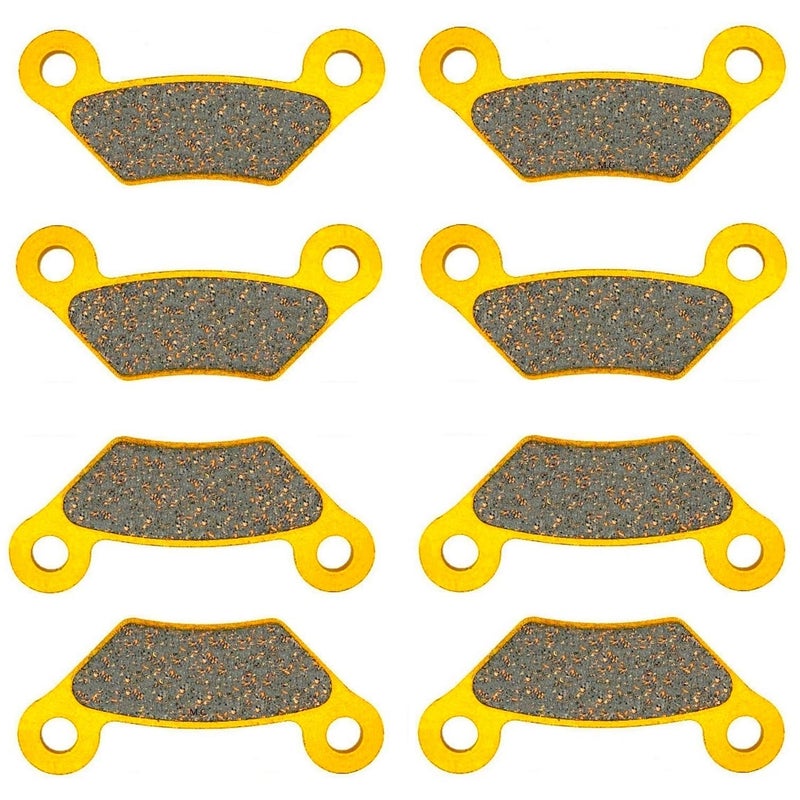 Master Chen Front Rear Brake Pads Brakes for John Deere HPX 4X4 Gator 2010-2011 - XUV Gator 620i 850 D 2010 - (625i 825i 855D 2011 Rear Only) AM141182 MC0412 - Image 1